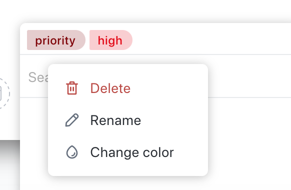 Tag properties on Clickup